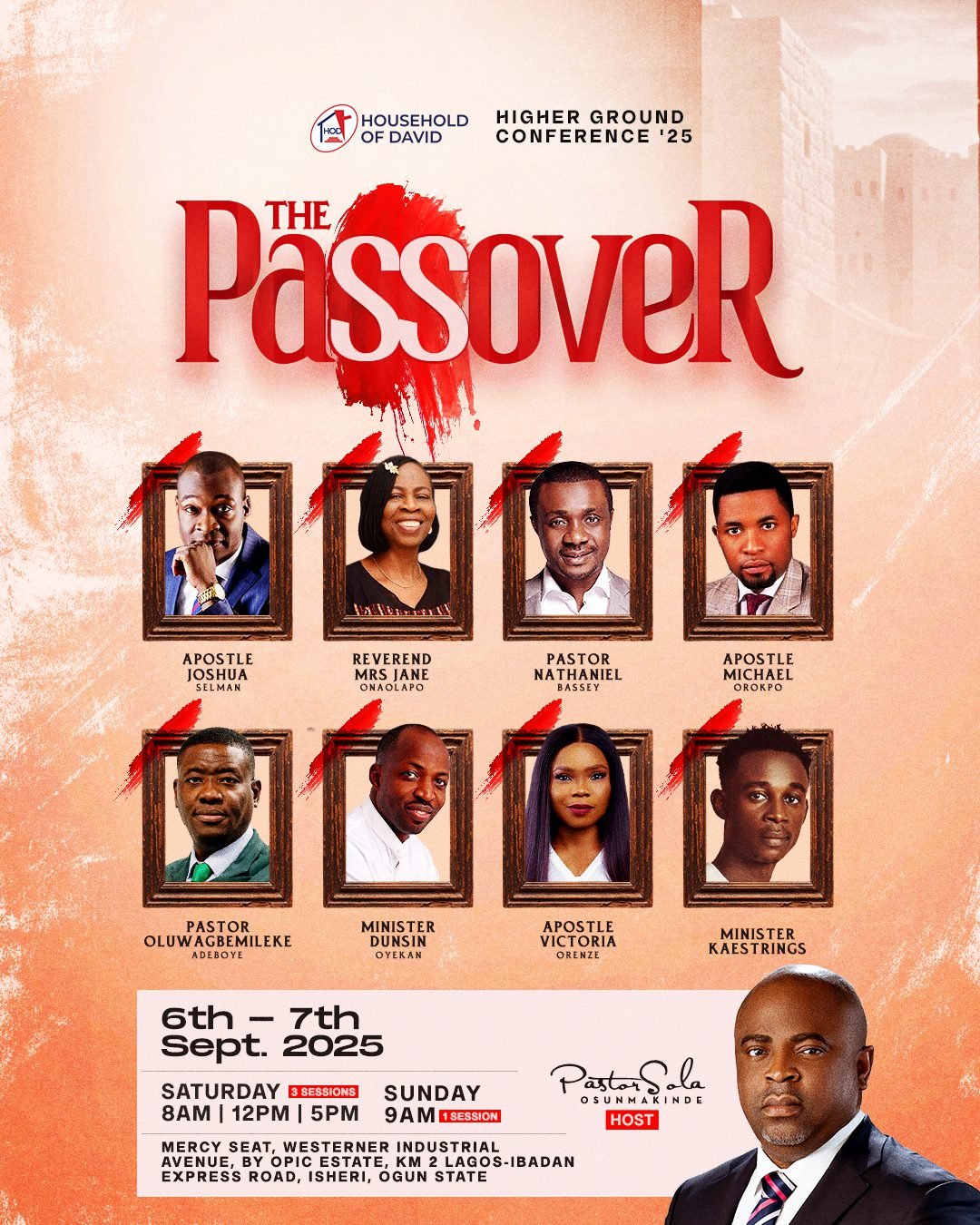 HGC25 - THE PASSOVER -HOD